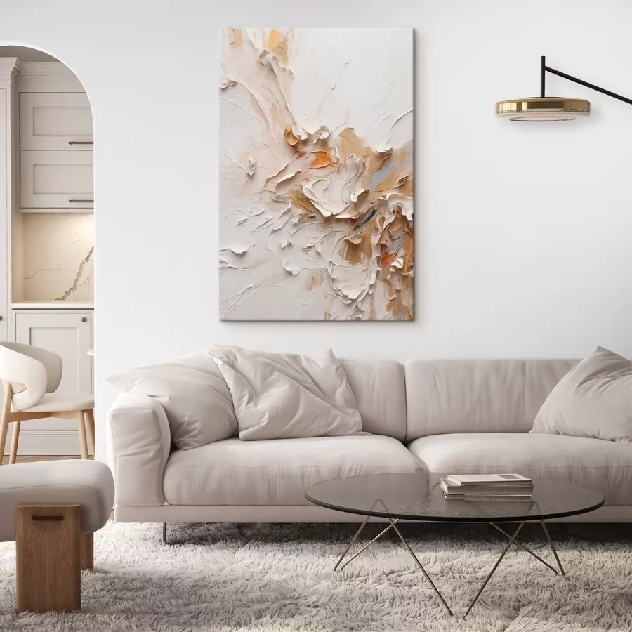 wall murals Light abstract strokes in soft tones s48489