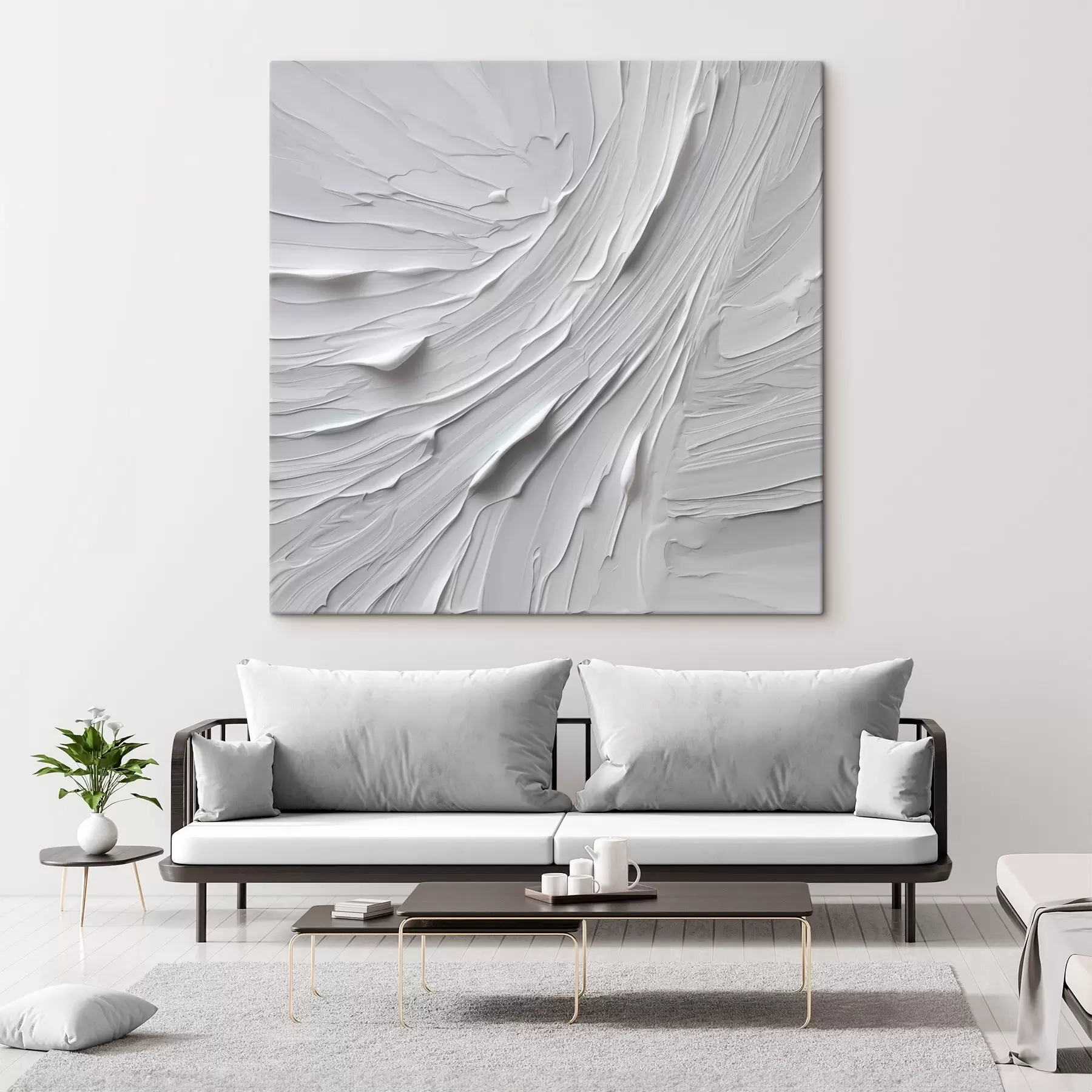 murales Abstracción imitación de la pintura s48505