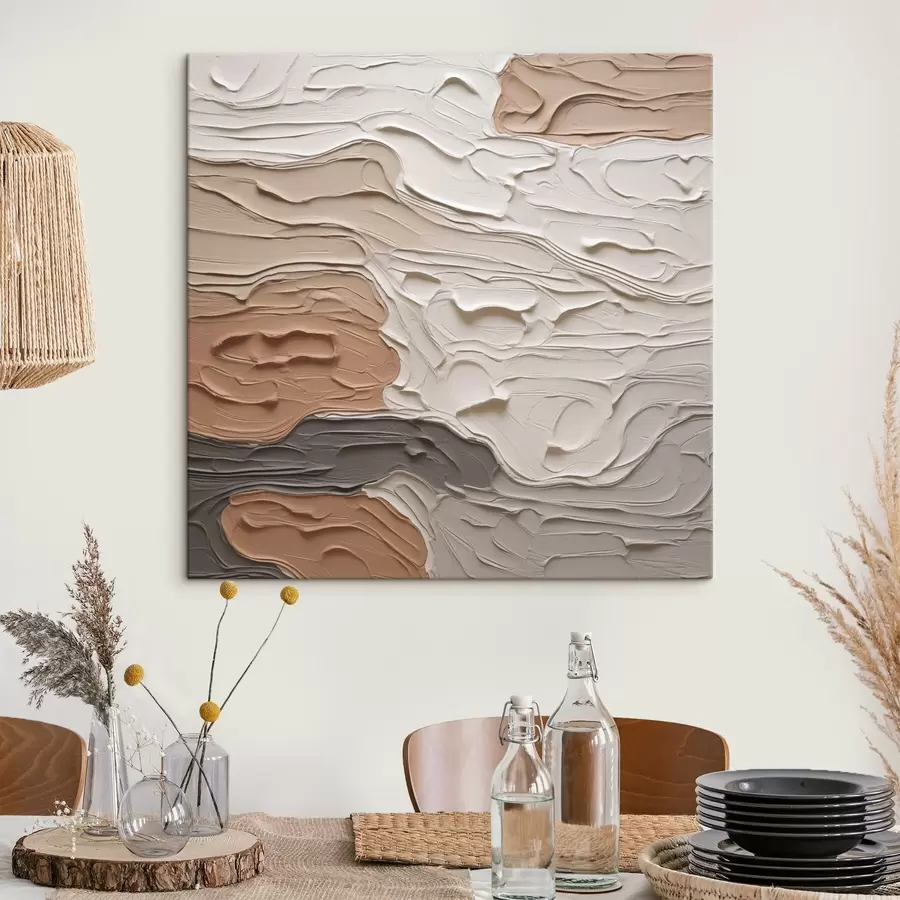 wall murals Abstract composition imitation of painting s48508