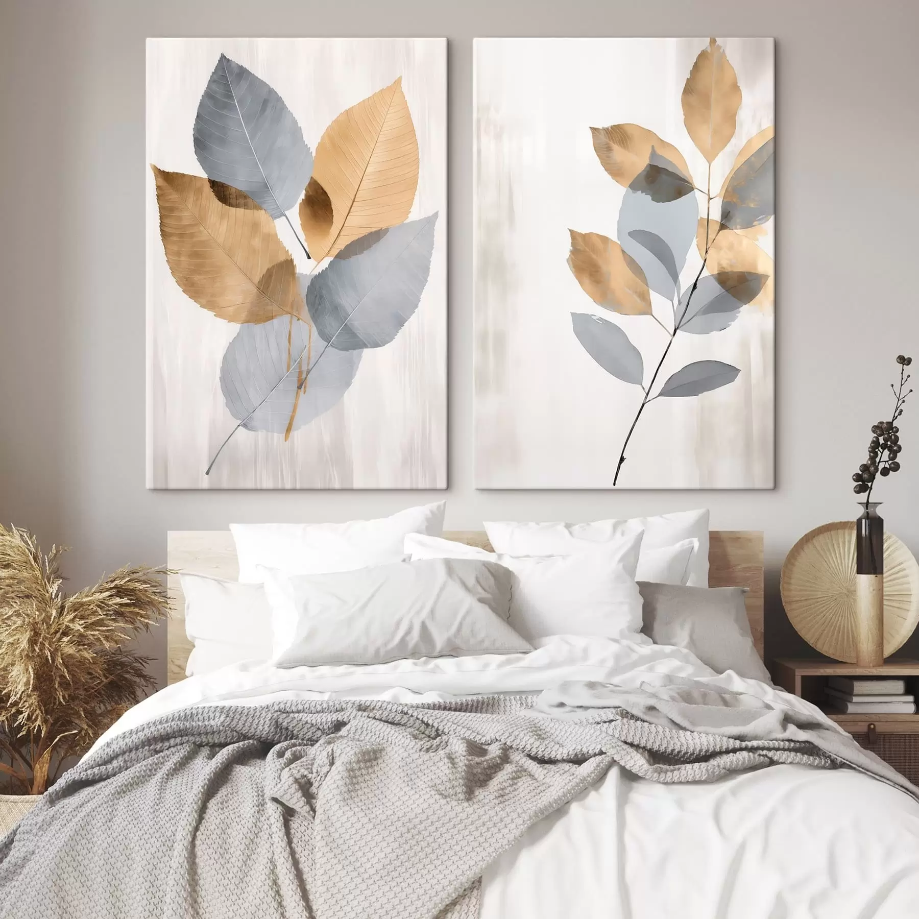 wall murals Branches with leaves m30153