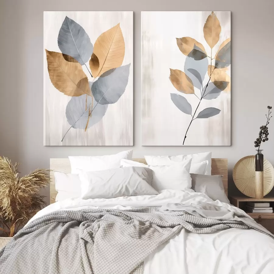 wall murals Branches with leaves m30153