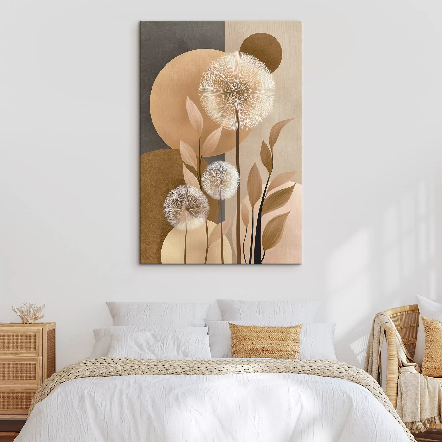 murales Abstracción con dientes de león s48283