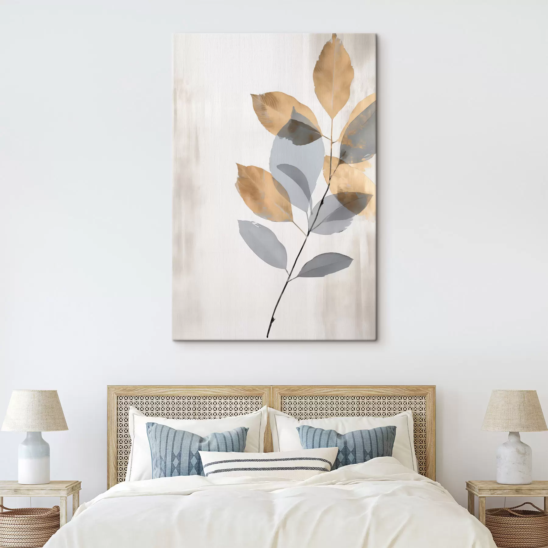 wall murals Minimal botanical branch s48510