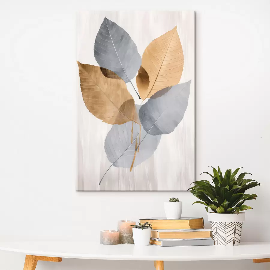 wall murals Abstract botanical leaves s48511
