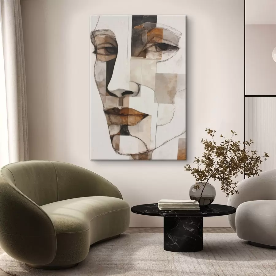 murales Cara abstracta s48515