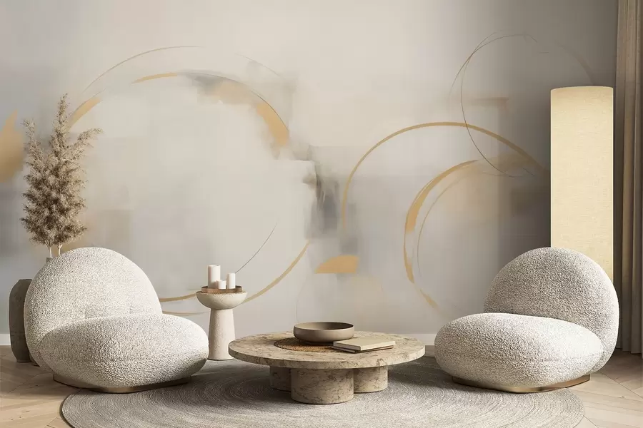 peintures murales Abstraction w05418