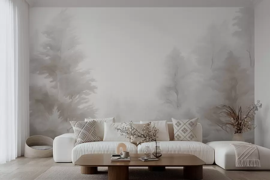 Wall Mural Photo Wallpaper Abstract forest w05420v1