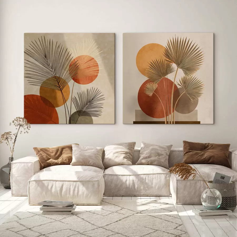 wall murals Abstract palm leaves m30265