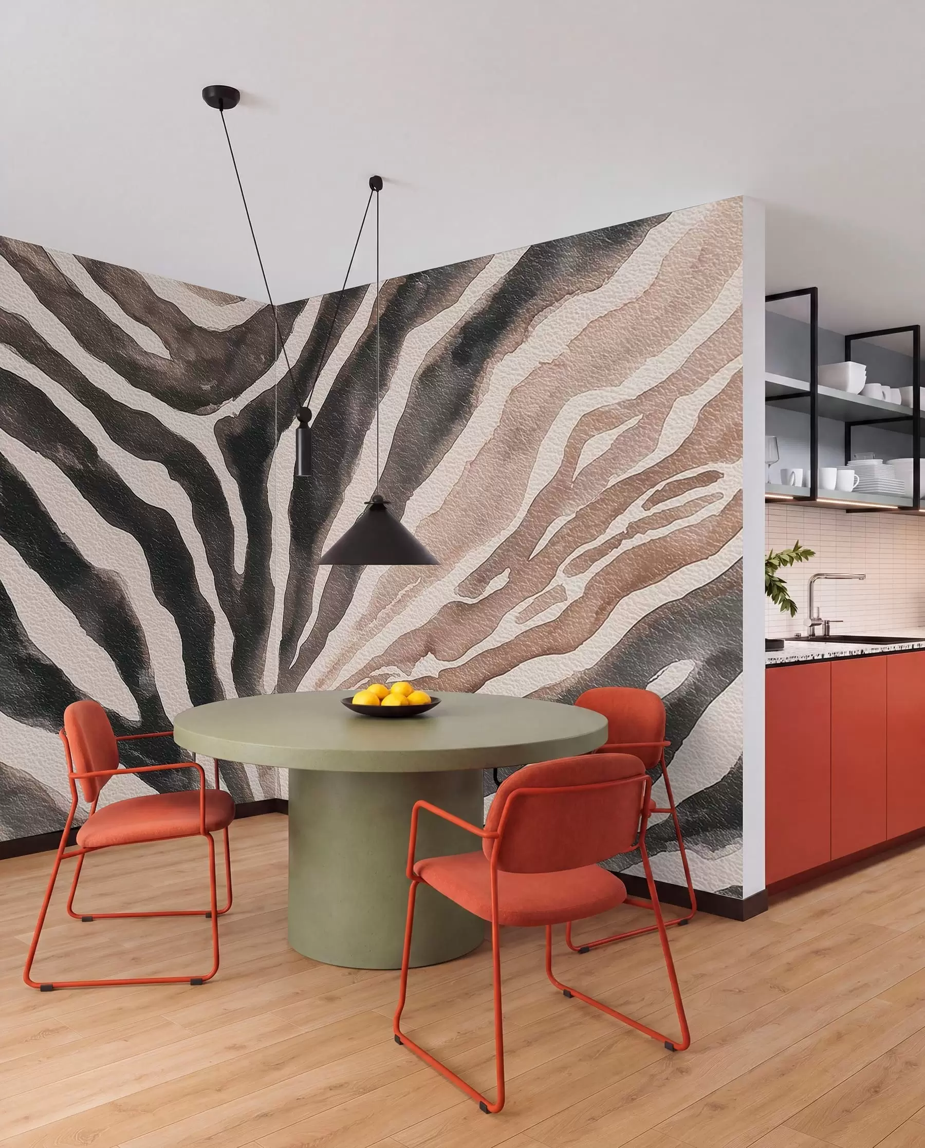 Wall Mural Photo Wallpaper Soft abstraction with natural textures in neutral tones w09801