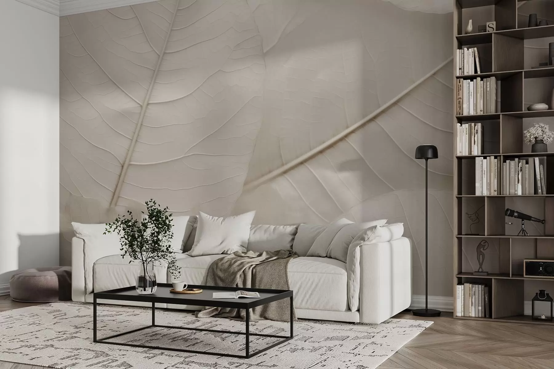 murales Hoja elegante w05328