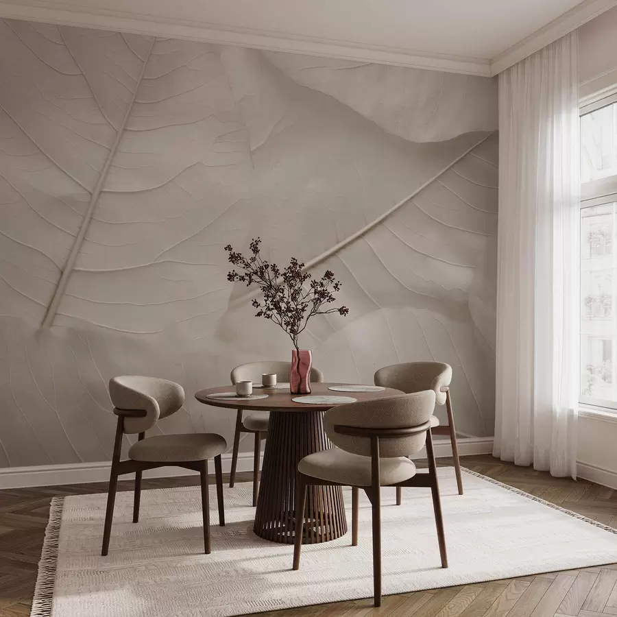 Wall Mural Photo Wallpaper Elegant Leaf w05328