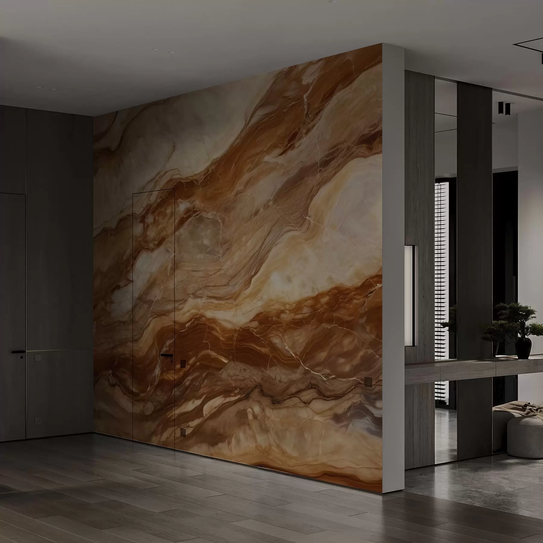 Wall Mural Photo Wallpaper Marble effect w05455