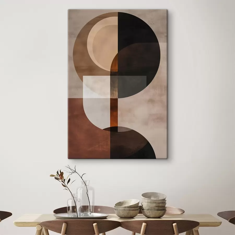 wall murals Minimalist shapes, contemporary style s48584