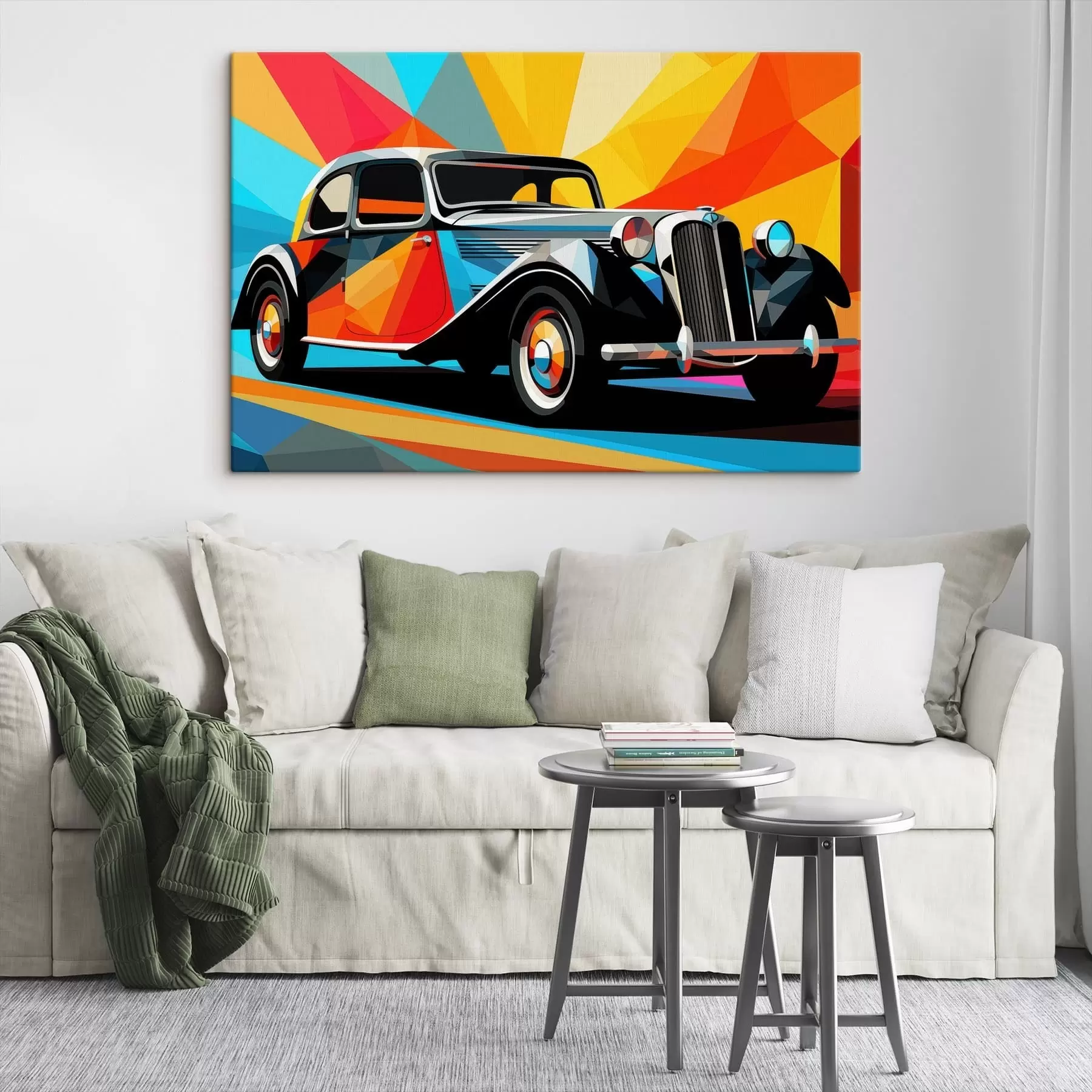murales Coche clásico s48645