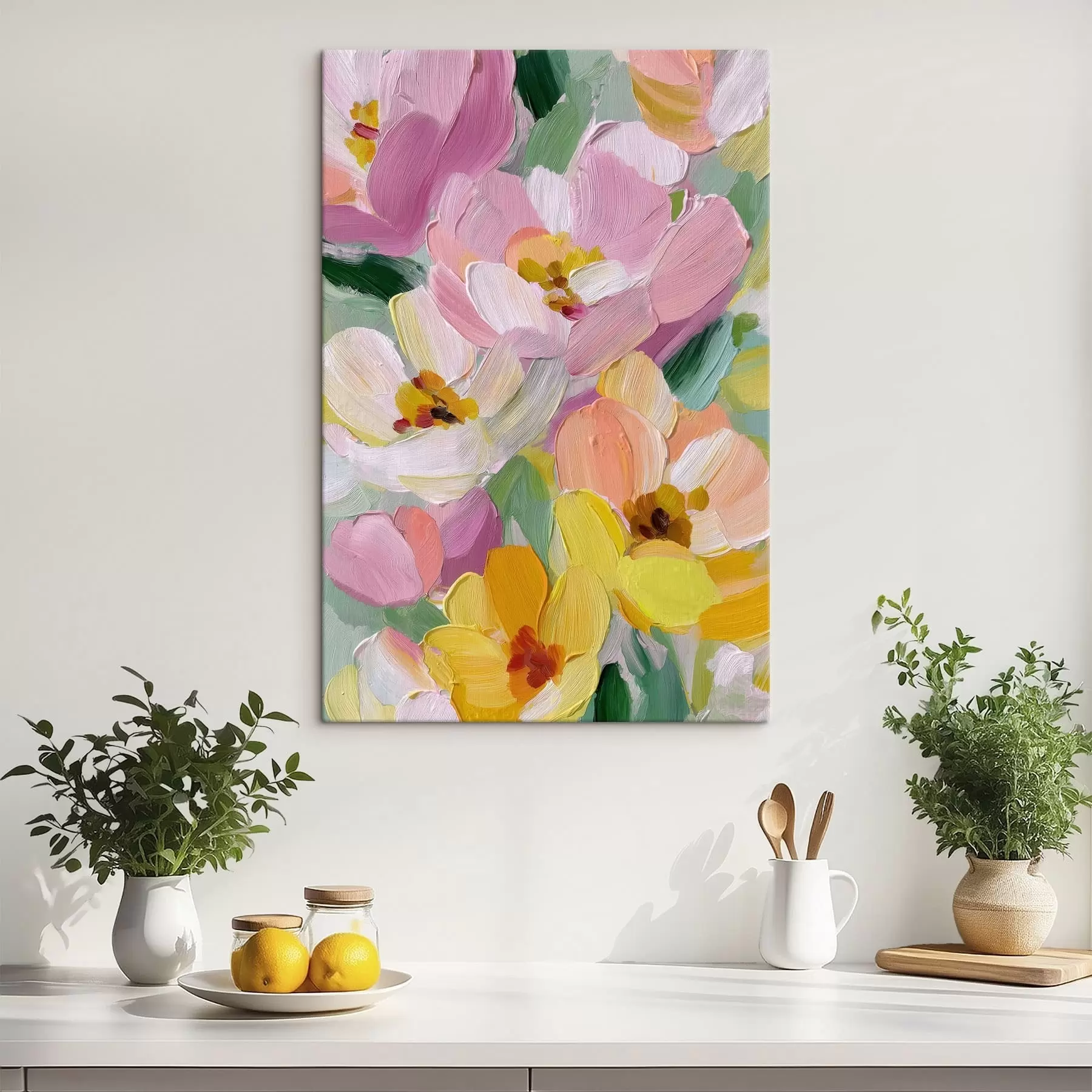 murales Flores brillantes s48647