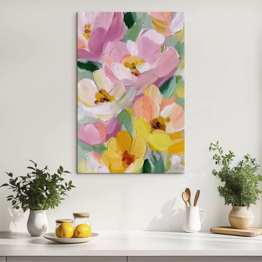 murales Flores brillantes s48647