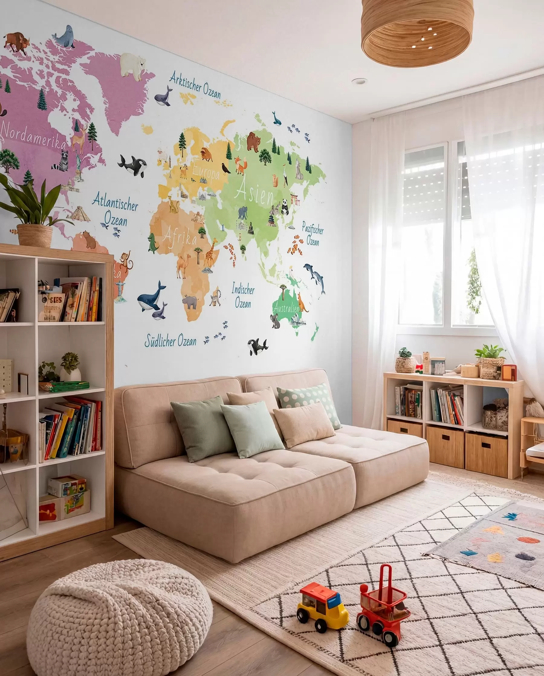 peintures murales Faune en allemand c00009de