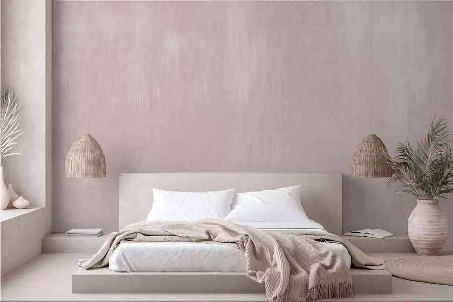 wall murals Soft pink background with delicate vertical texture w05121v2