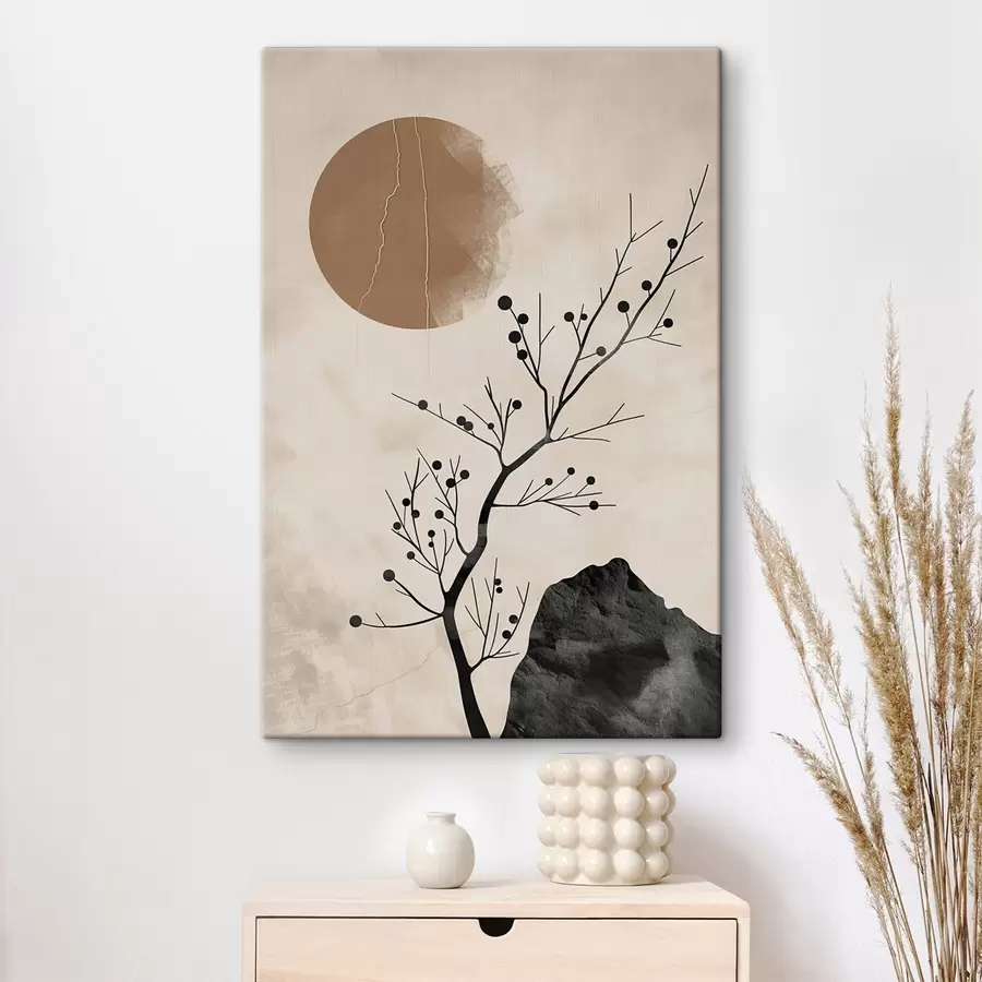 wall murals Japanese style, calm and balance s48631