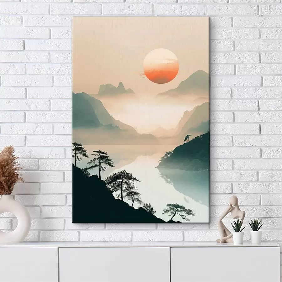 murales Ramas de bambú, estilo oriental s48632