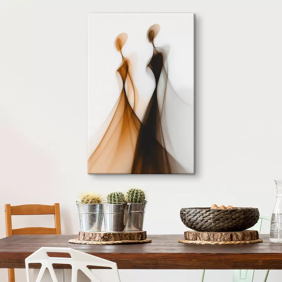 wall murals Abstract silhouettes s48611
