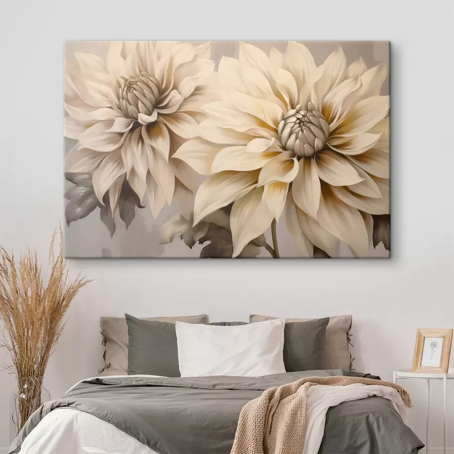 wall murals Large flowers s48690