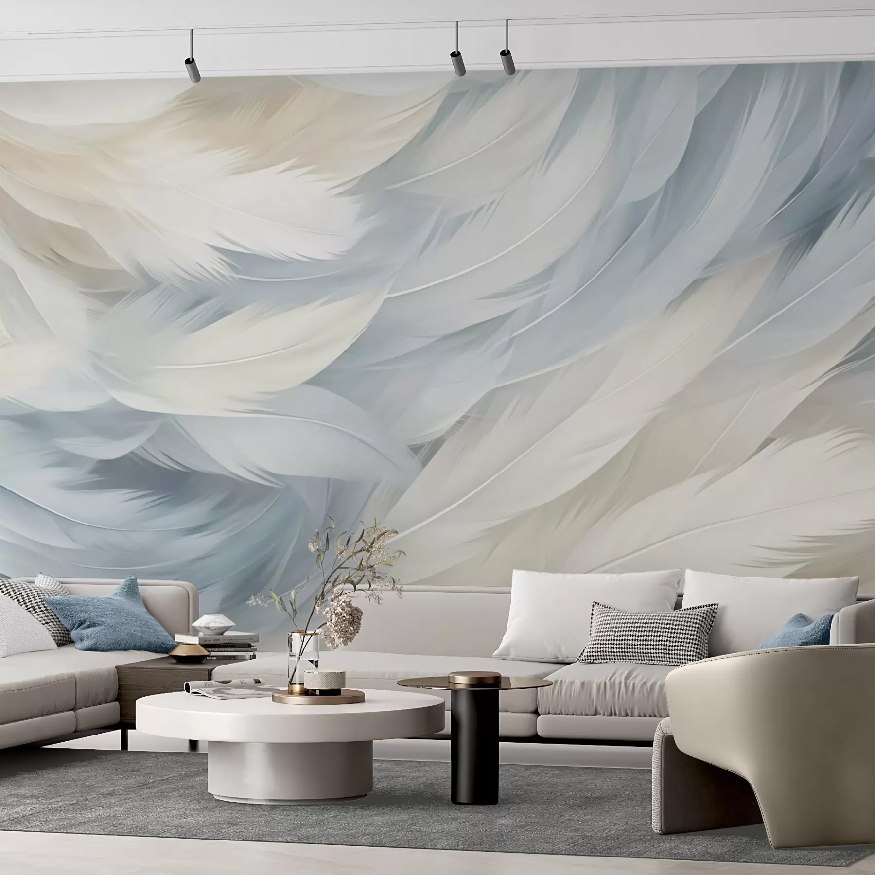 wall murals Feathers w05470