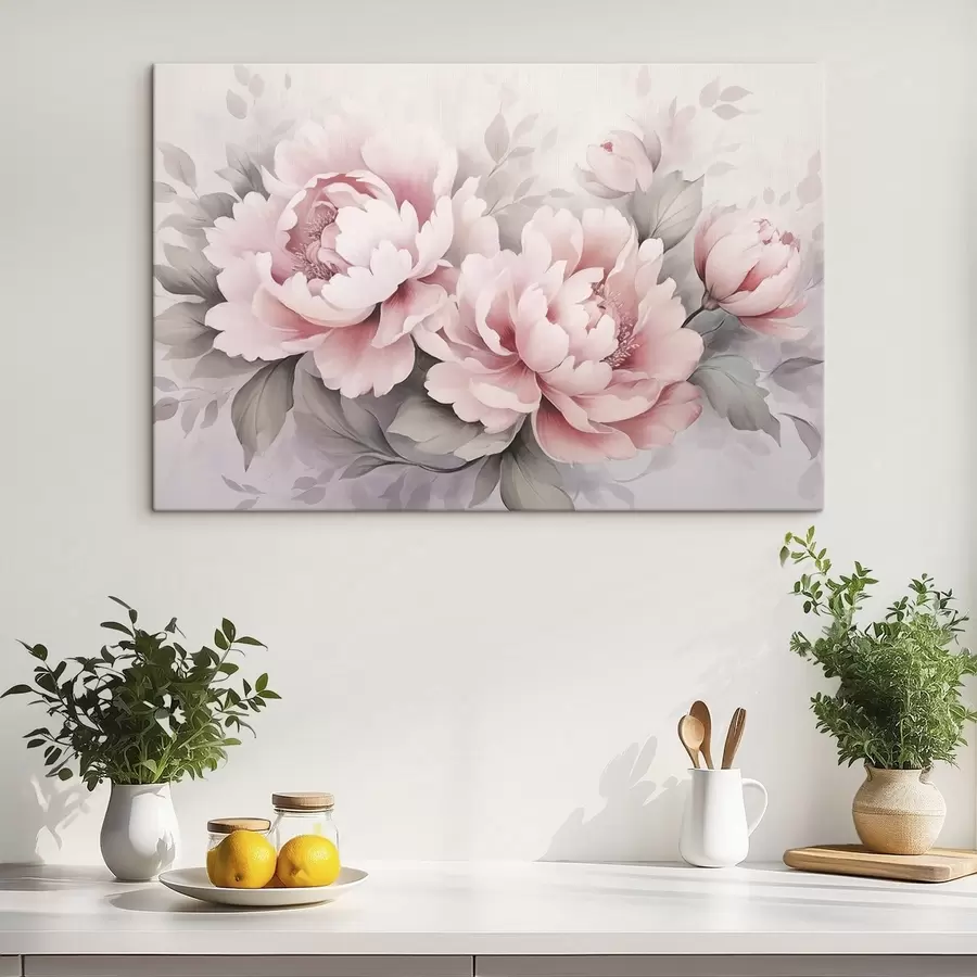 wall murals Peonies s48702