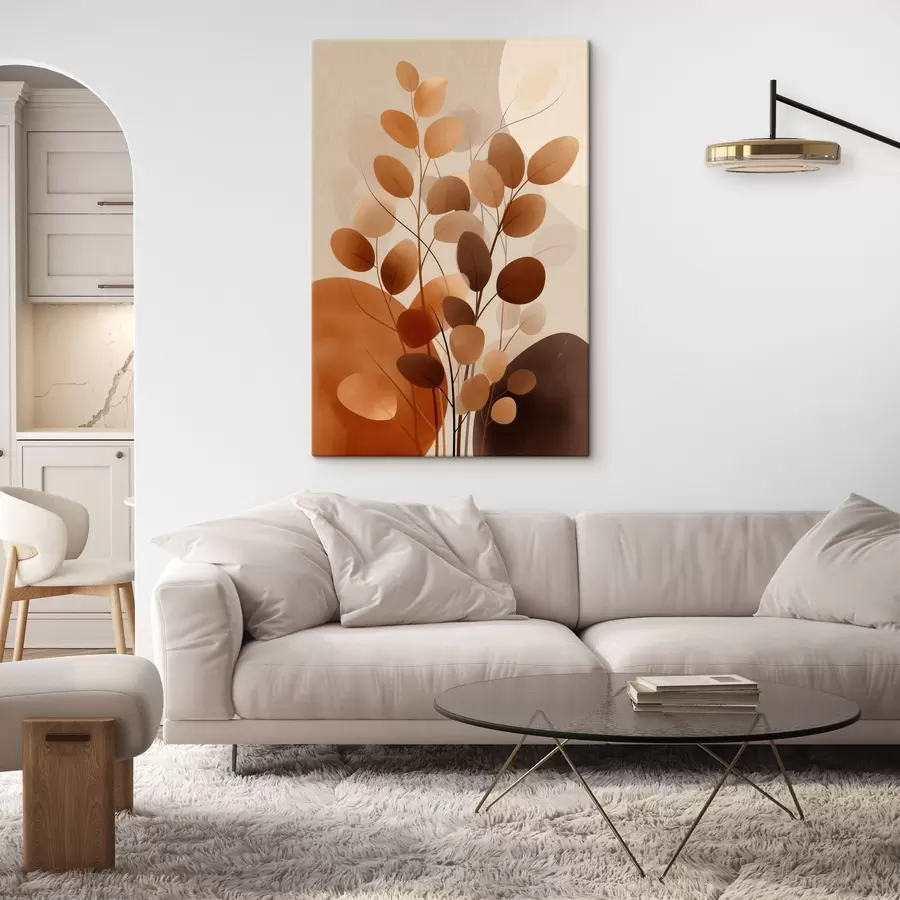 wall murals Boho flowers s48708