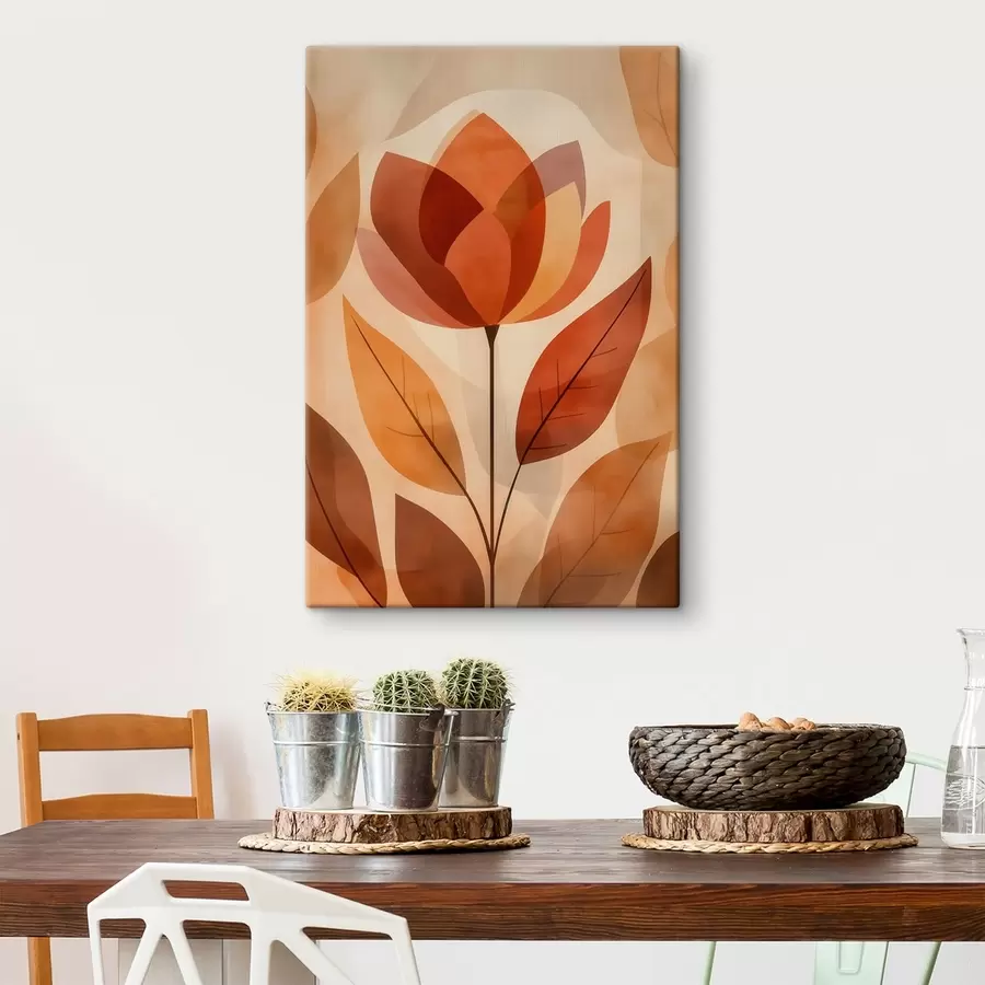 wall murals Boho flowers s48712