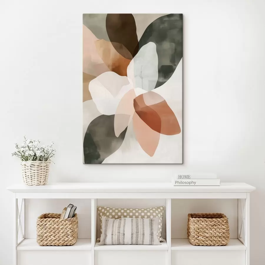 murales flores abstractas s48714