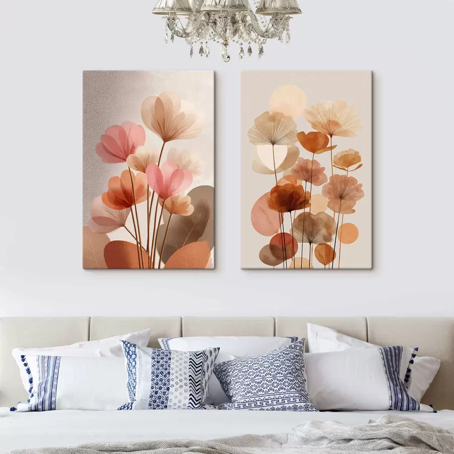wall murals Boho flowers m30305