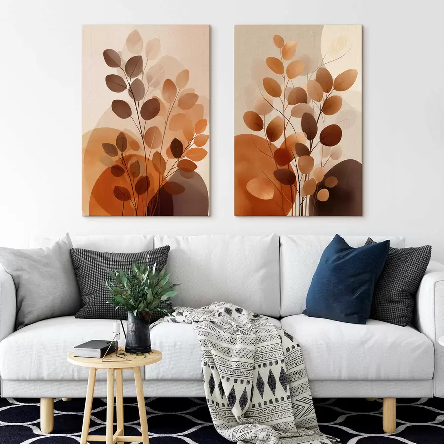 wall murals Boho flowers m30306