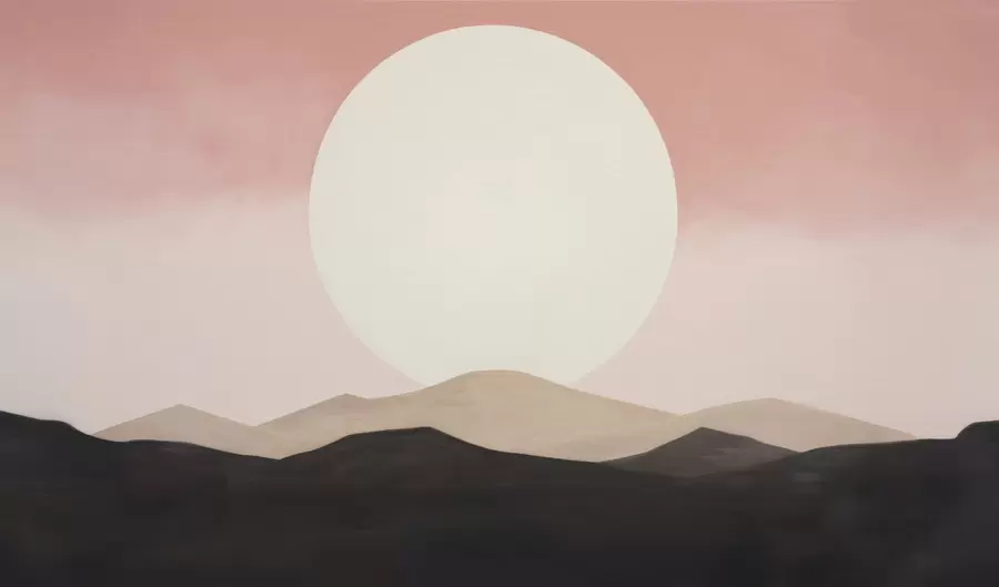 Wall Mural Photo Wallpaper Quiet sunset w05285