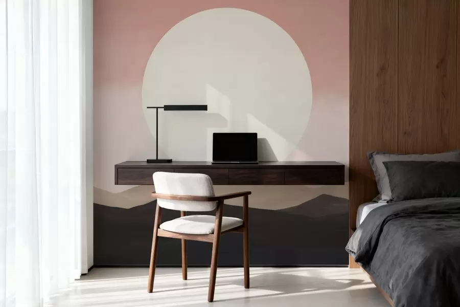 murales Una tranquila puesta de sol w05285