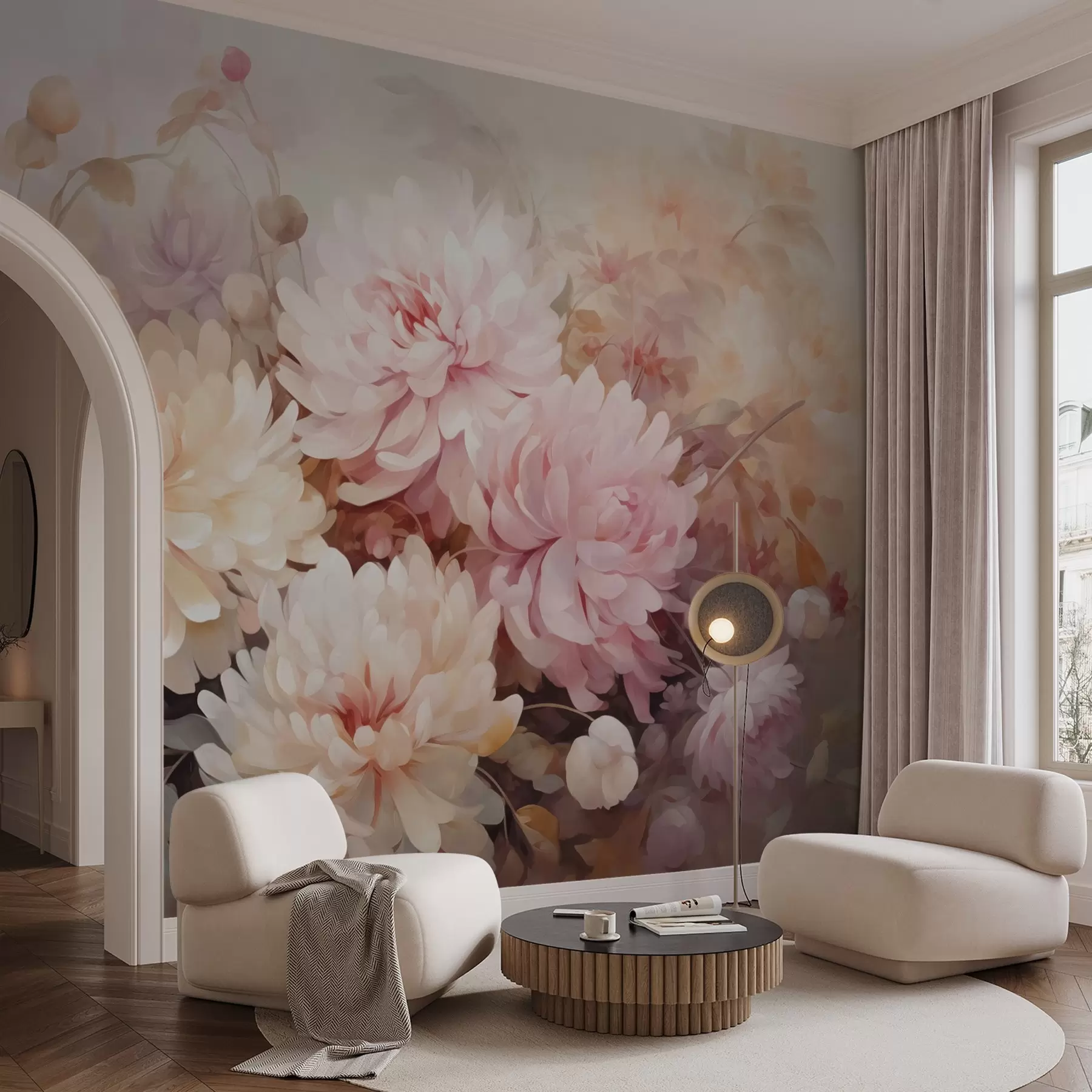 Wall Mural Photo Wallpaper Flowers w05073