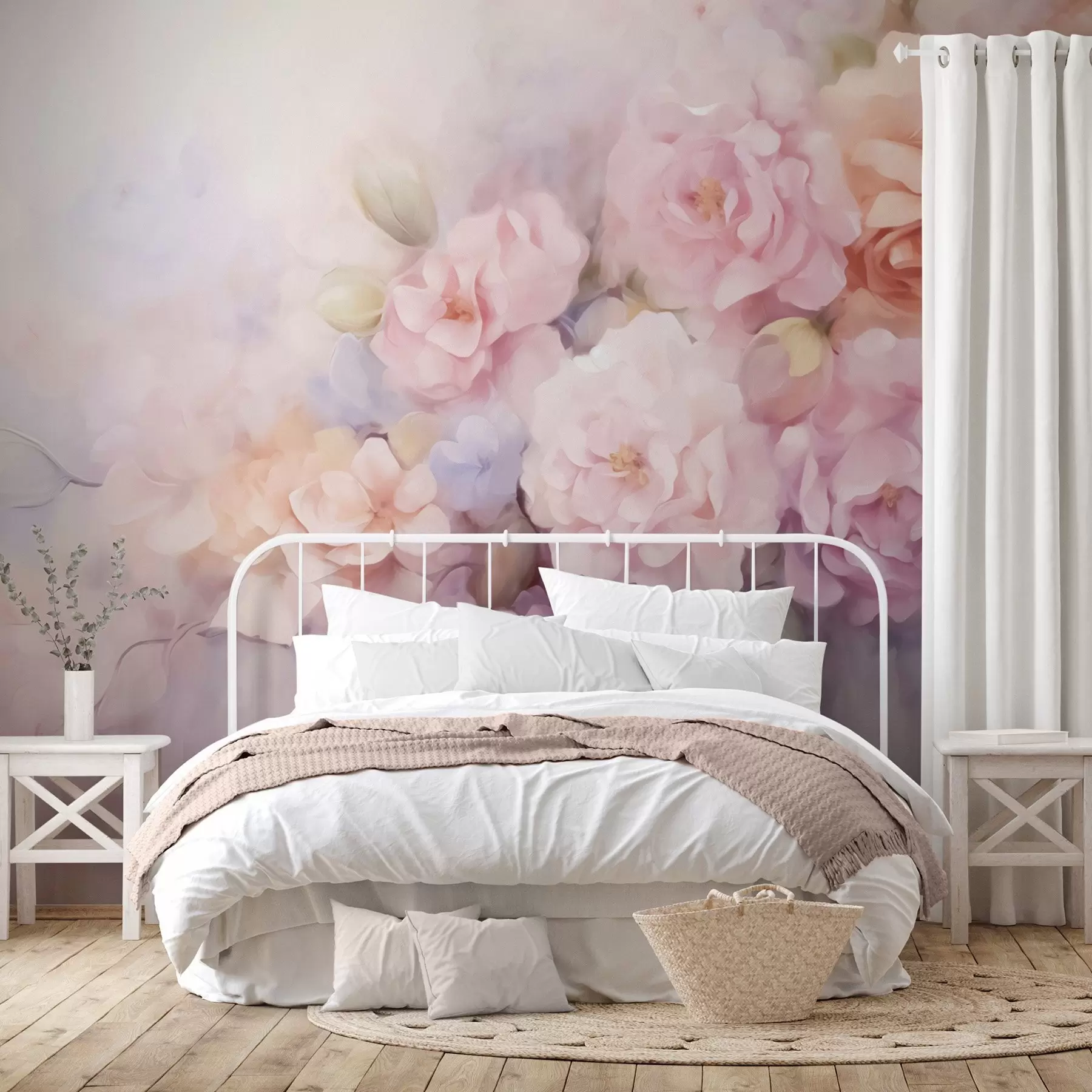 murales Flores delicadas w09599