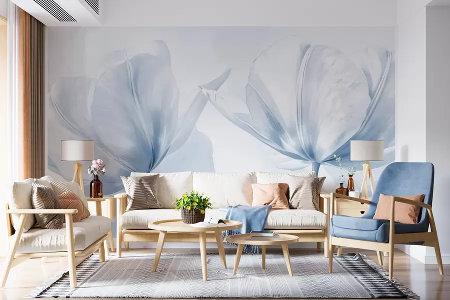 wall murals Tulips w05456