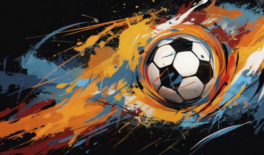 Wall Mural Photo Wallpaper Soccer ball w05460