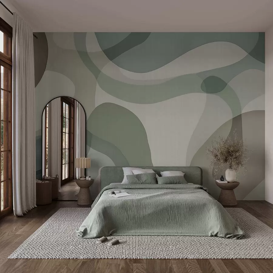 Wall Mural Photo Wallpaper Soft Lines w05479