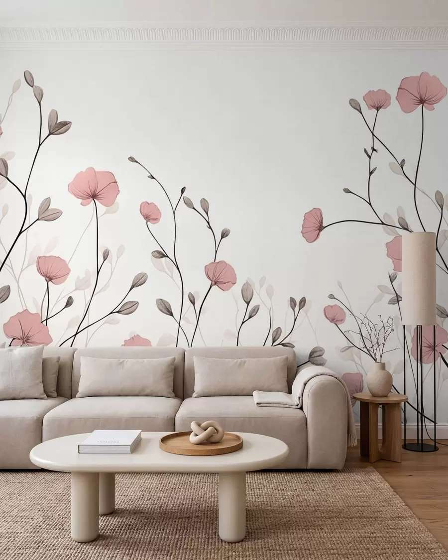 murales Flores silvestres w05485