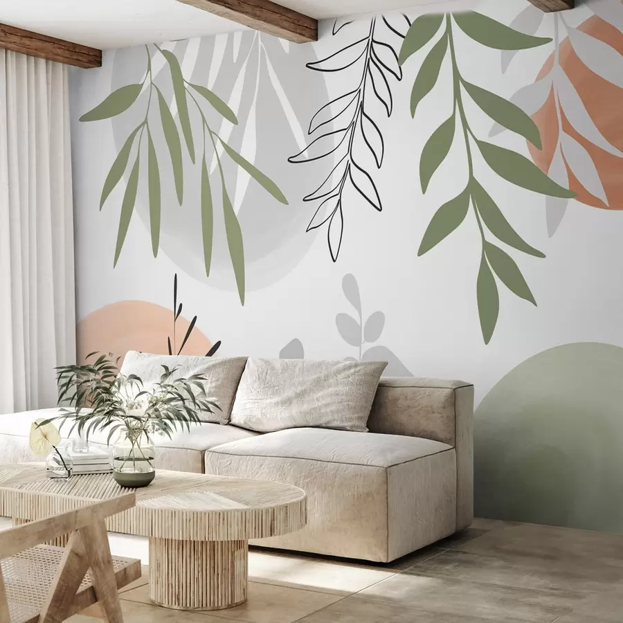 wall murals Abstract vegetation w05506