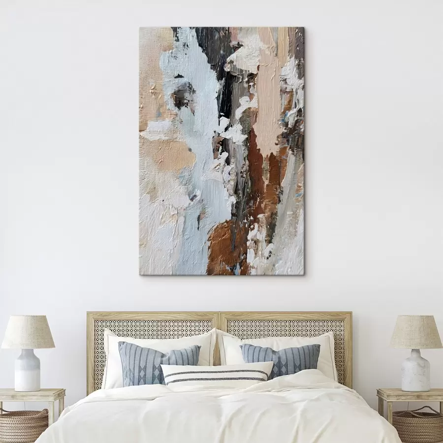 wall murals expressive abstraction; imitation of paint s48783