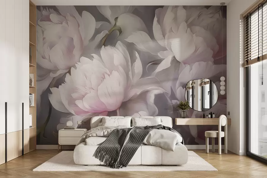 Wall Mural Photo Wallpaper Pastel flowers w09760