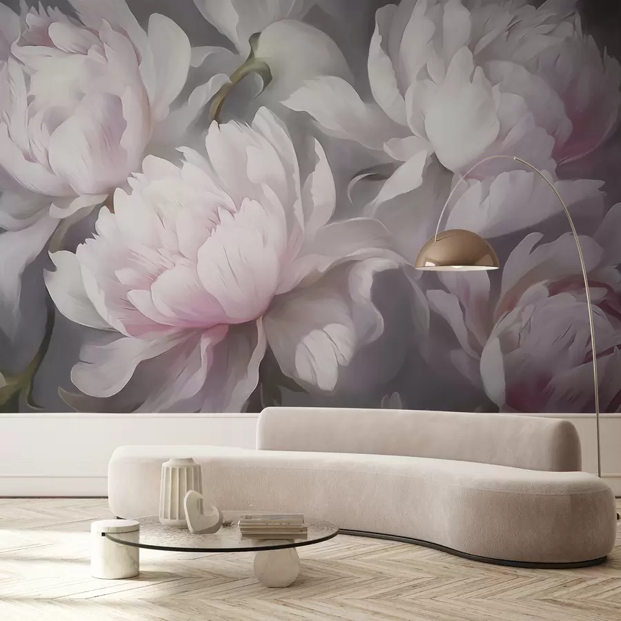 Wall Mural Photo Wallpaper Pastel flowers w09760