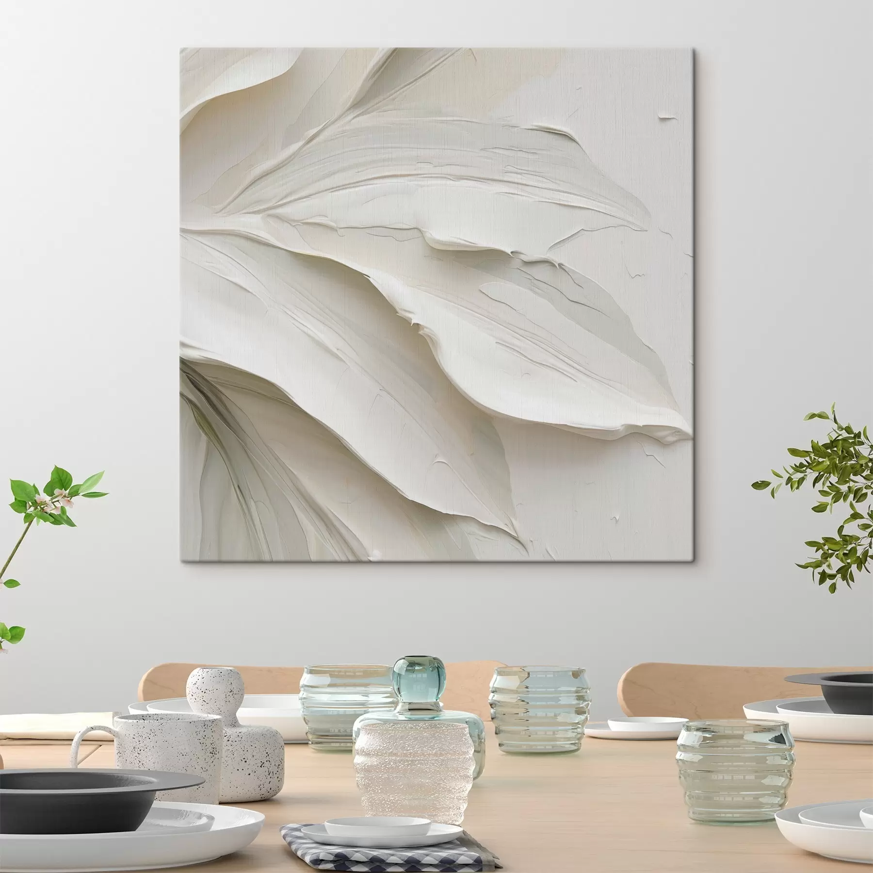 wall murals Abstraction imitation of painting s48768