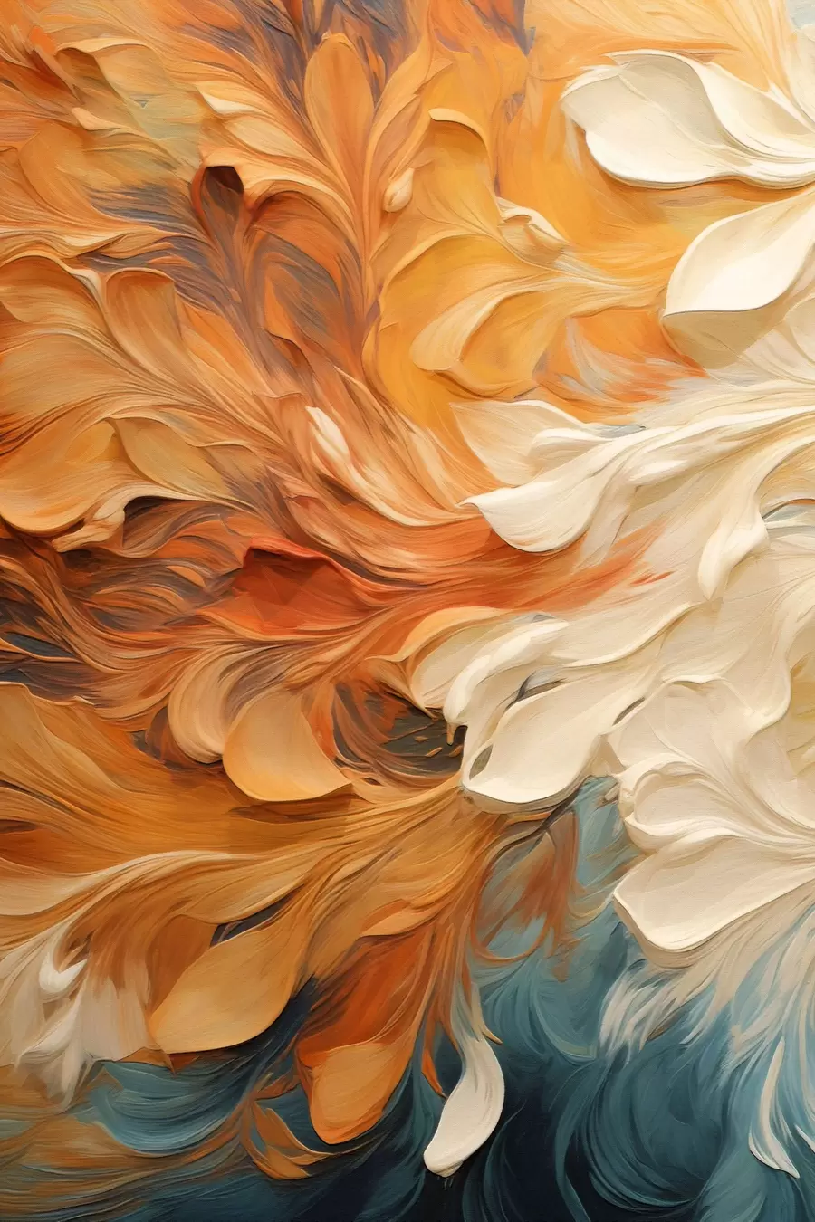 wall murals Amber Glow s48903