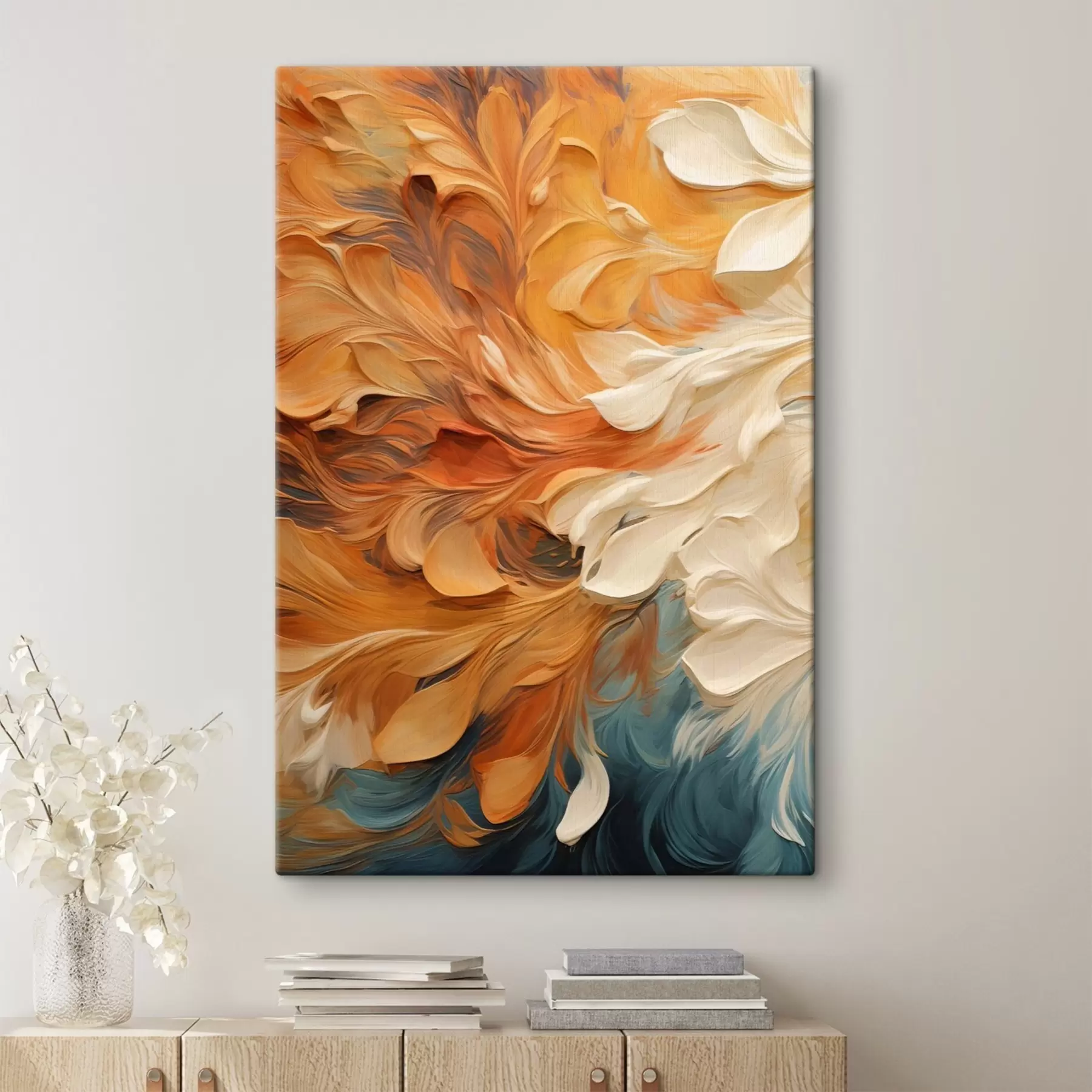 wall murals Amber Glow s48903