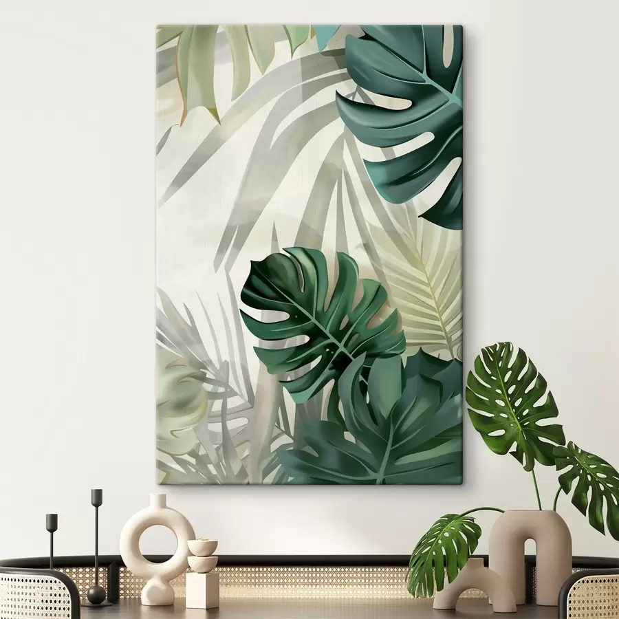 wall murals Deep Greenery s48909