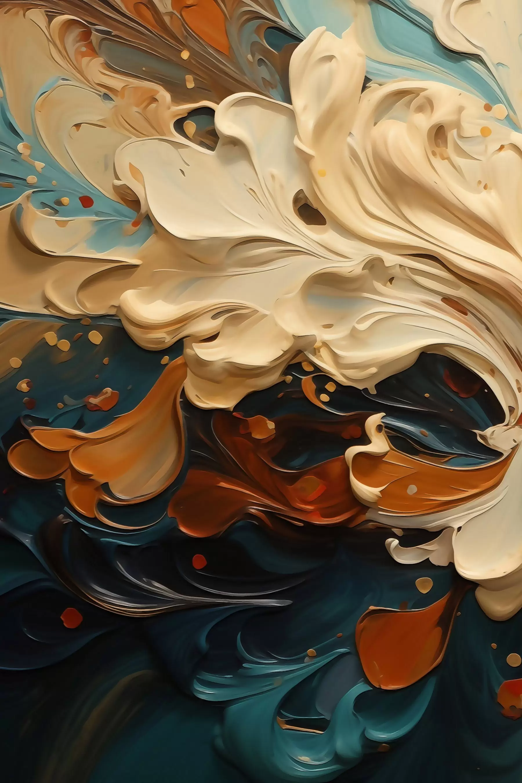 wall murals Fiery Energy s48912